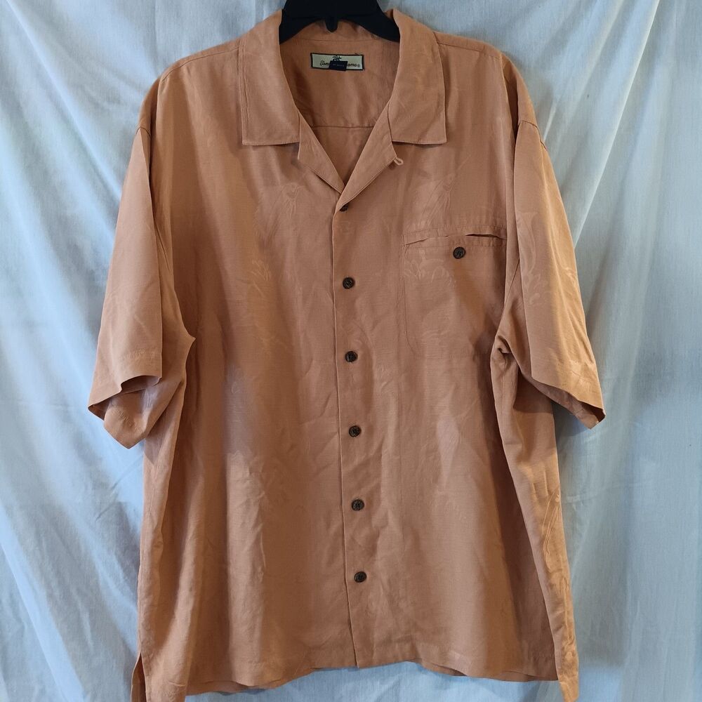 Tommy Bahama Men's Hawaiian Shirt Size XL 100% Silk Swordfish Motif AOP - Picture 2 of 5